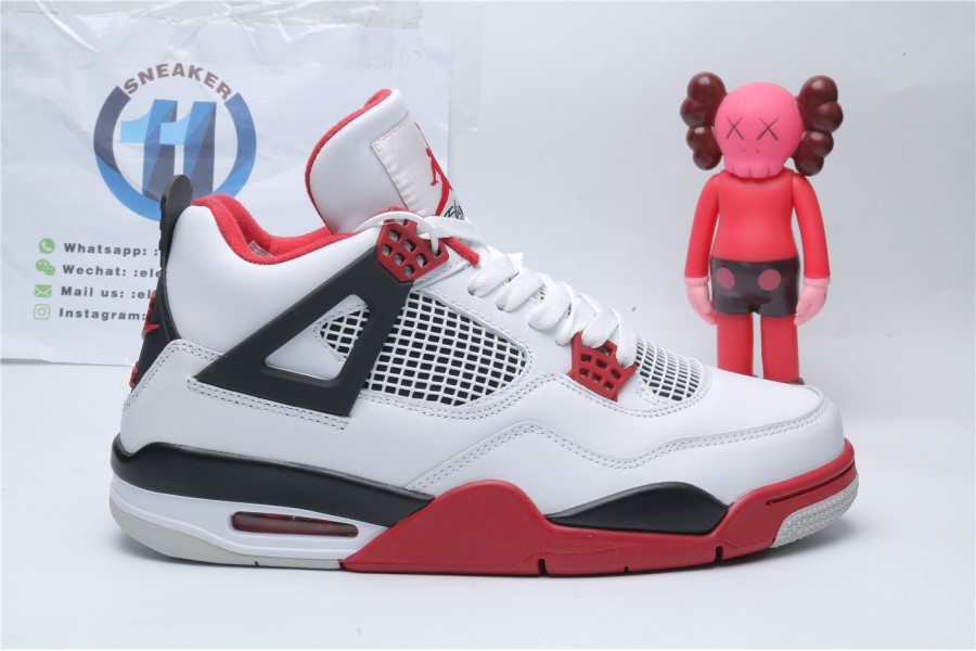 Jordan 4 Retro Fire Red Mars Blackmon