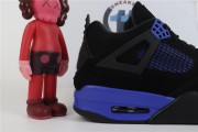 Air Jordan 4 AJ4 Black Sapphire Blue