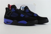 Air Jordan 4 AJ4 Black Sapphire Blue