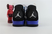 Air Jordan 4 AJ4 Black Sapphire Blue