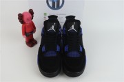 Air Jordan 4 AJ4 Black Sapphire Blue