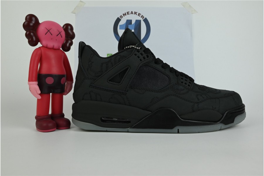 Jordan 4 Retro Kaws Black