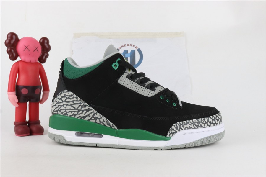Air Jordan 3 pine green