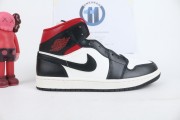 Jordan 1 Mid Gym Red Panda (W)