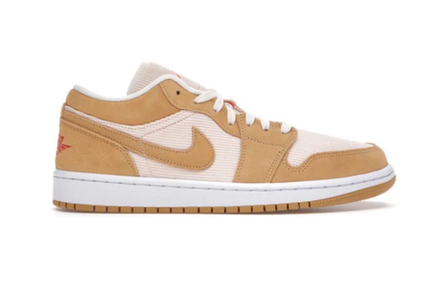 Jordan 1 Low SE Twine Orange Quartz Corduroy (W)