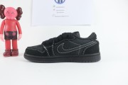Travis Scott x Air Jordan 1 Low Phantom Black Kid