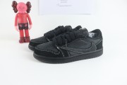 Travis Scott x Air Jordan 1 Low Phantom Black Kid