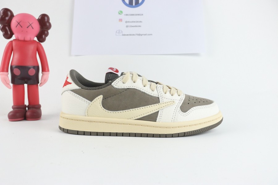 Travis Scott x Air Jordan 1 Low Reverse Mocha Kid
