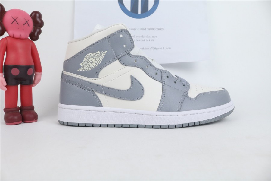 Jordan 1 Mid Stealth