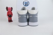 Jordan 1 Mid Stealth