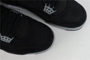 Air Jordan 4 Black Canvas