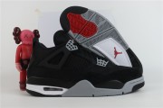 Air Jordan 4 Black Canvas