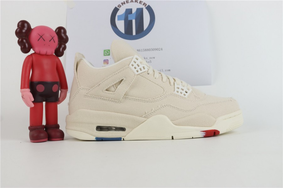 Air Jordan 4 Sail Canvas