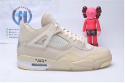 Jordan 4 Retro Off-White Sail