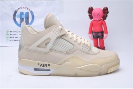 Jordan 4 Retro Off-White Sail Jordan 4 Retro Off-W...
