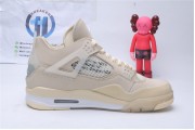 Jordan 4 Retro Off-White Sail