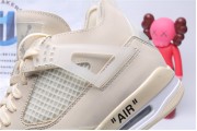 Jordan 4 Retro Off-White Sail