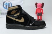 Jordan 1 Retro High Black Metallic Gold (2020)