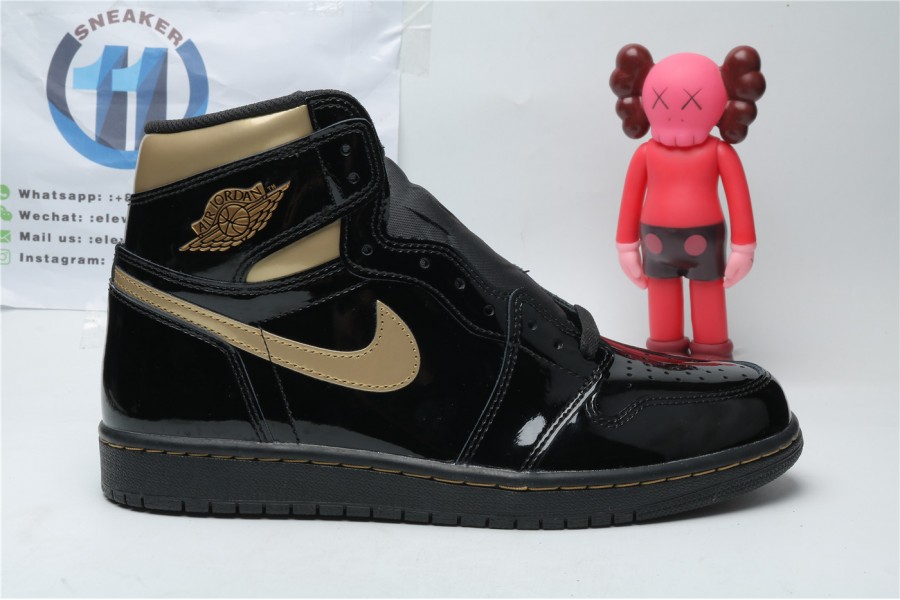 Jordan 1 Retro High Black Metallic Gold (2020)