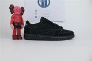 Travis Scott x Air Jordan 1 Low Phantom Black With new box