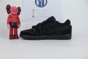 Travis Scott x Air Jordan 1 Low Phantom Black With new box