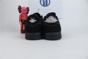 Travis Scott x Air Jordan 1 Low Phantom Black With new box