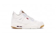 Jordan 4 Retro Levi's White