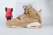 Travis Scott Air Jordan 6 British Khaki Bright