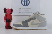 Jordan 1 Mid SE Coconut Milk Particle Grey