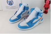 Jordan 1 Retro High Off-White University Blue