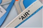 Jordan 1 Retro High Off-White University Blue
