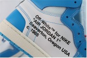 Jordan 1 Retro High Off-White University Blue