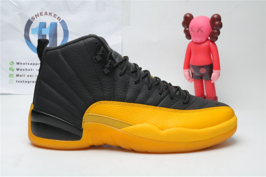 Jordan 12 Retro Black University Gold