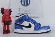 Jordan 1 Mid Signal Blue