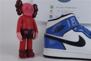 Jordan 1 Mid Signal Blue