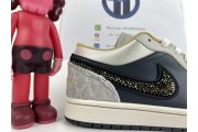 Jordan 1 Low Beaded Swoosh