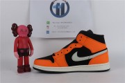Jordan 1 Mid Black Cone