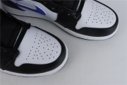 Jordan 1 Mid White Black Racer Blue