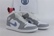 Jordan 1 Mid Wolf Grey Aluminum