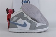 Jordan 1 Mid Wolf Grey Aluminum