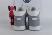 Jordan 1 Mid Wolf Grey Aluminum