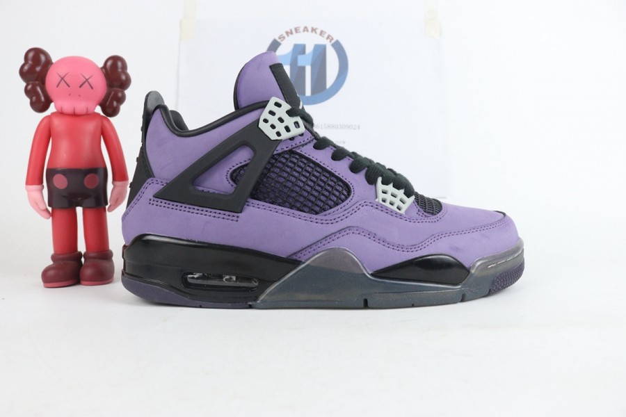 AJ4 Travis scott purple synasty