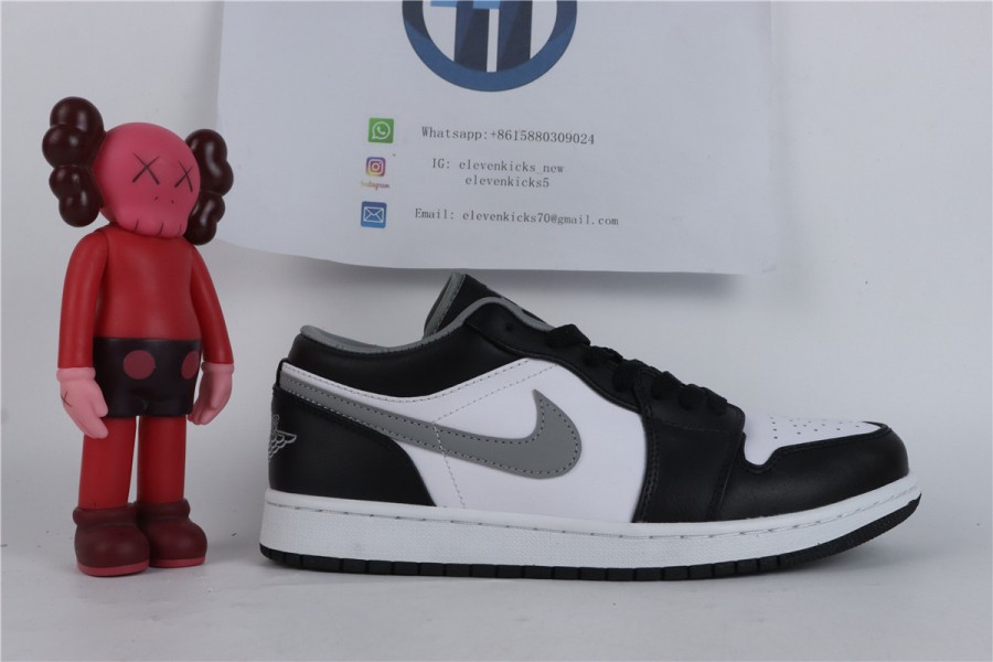 Jordan 1 Low Black White Grey