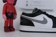 Jordan 1 Low Black White Grey