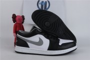Jordan 1 Low Black White Grey