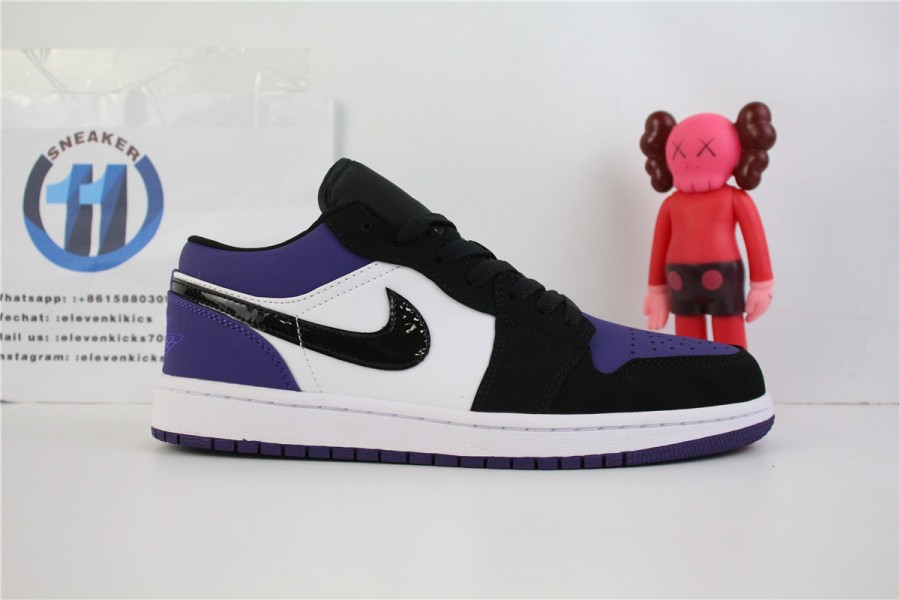 Jordan 1 Low Court Purple