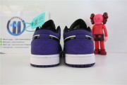 Jordan 1 Low Court Purple