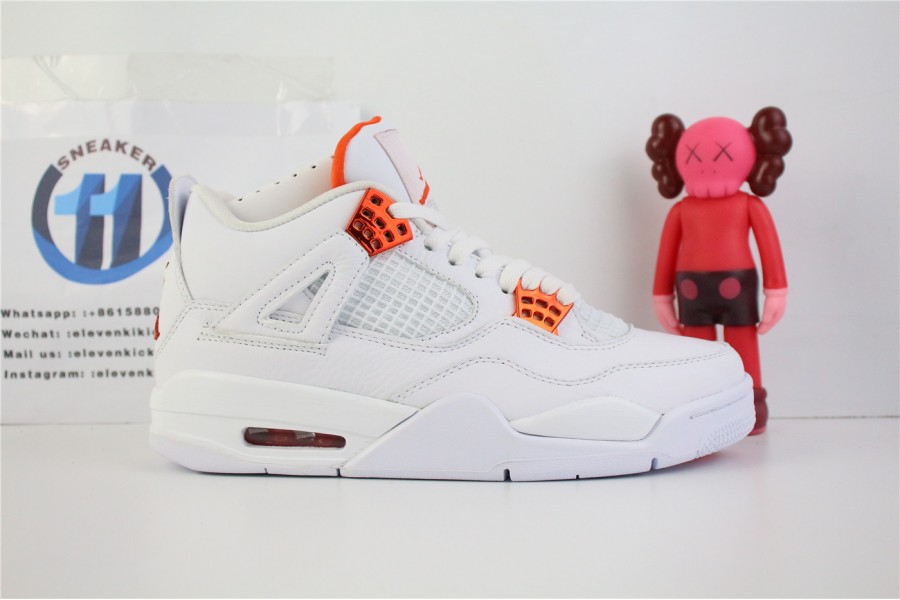 Air Jordan 4 Retro Metallic Orange CT8527-114