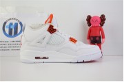 Air Jordan 4 Retro Metallic Orange CT8527-114