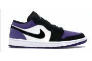 Jordan 1 Low Court Purple